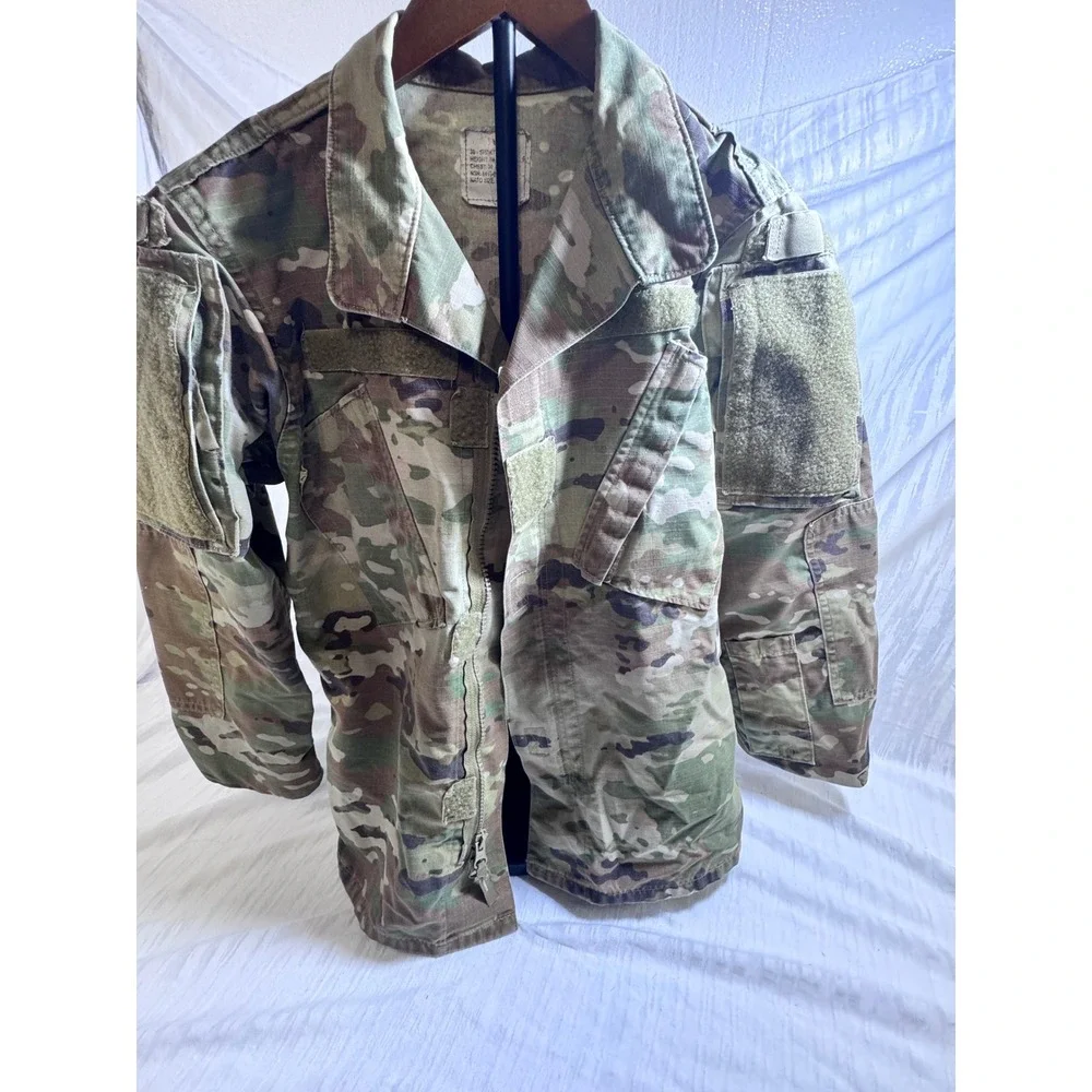 US Military OCP Multicam Camouflage Army Combat Uniform ACU Jacket‎ Coat 30S